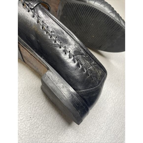 Florsheim Mens 11.5 D Black Woven Vamp Slip On Loafers Style 18499 Dress Shoes main image 5